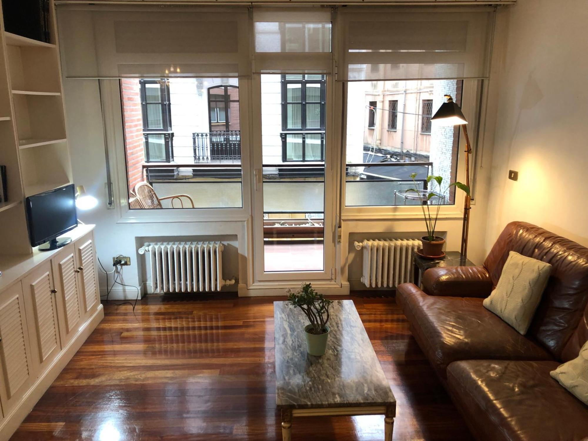 Suite En Apartamento Privado Terraza Centro 빌바오 외부 사진